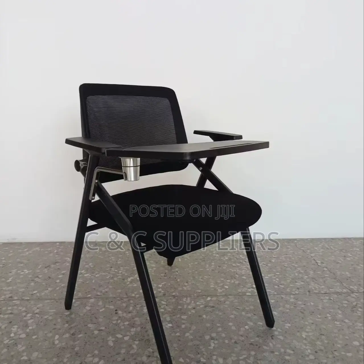Foldable Training Chair With Writing Pad