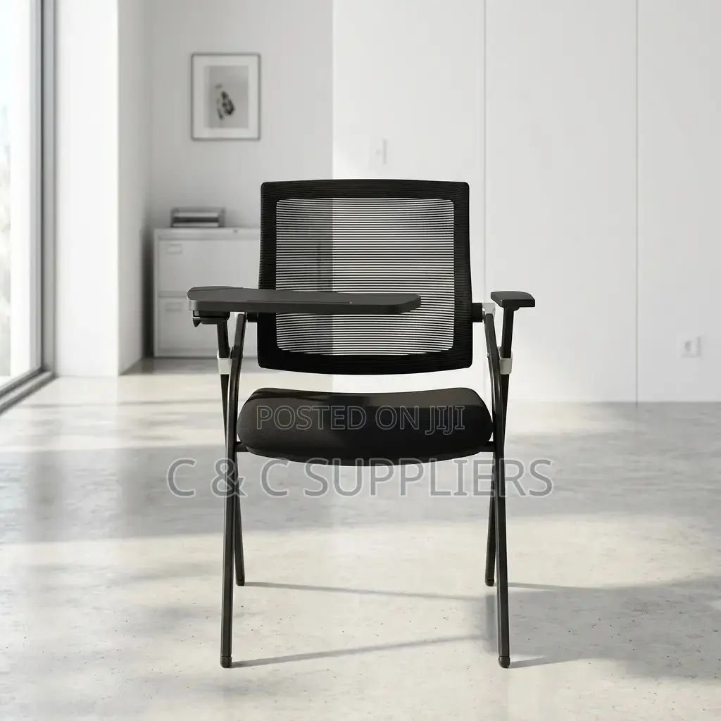 Foldable Training Chair With Writing Pad