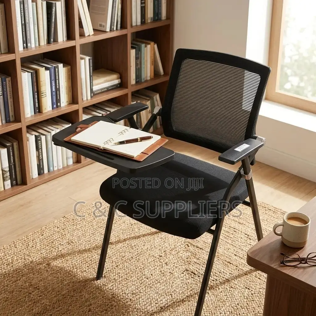 Foldable Training Chair With Writing Pad