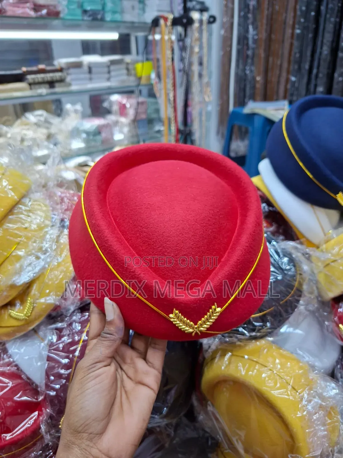 Stewardess,Air Hostess Hat,red Hostess
