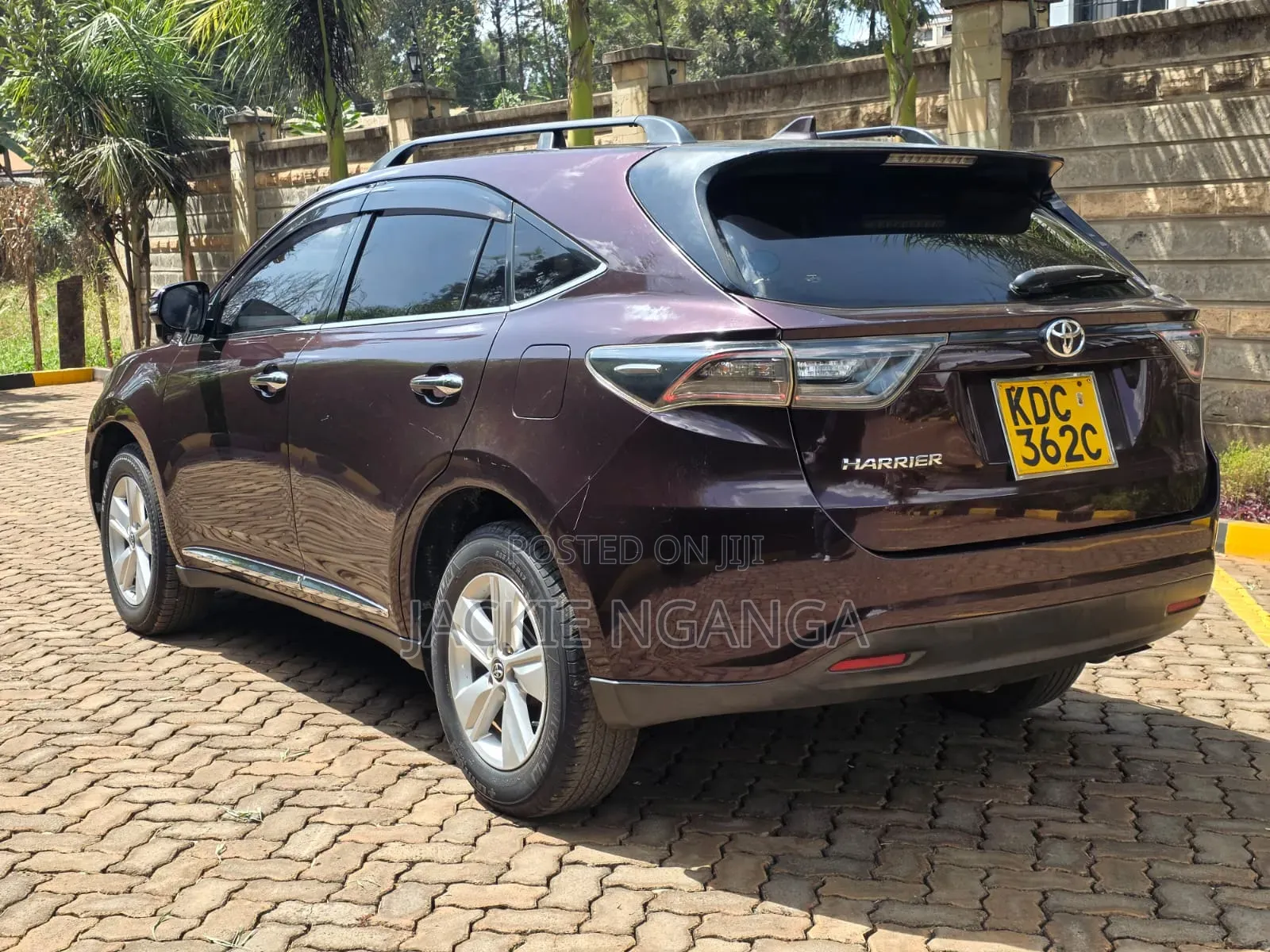 Toyota Harrier 2014 Maroon