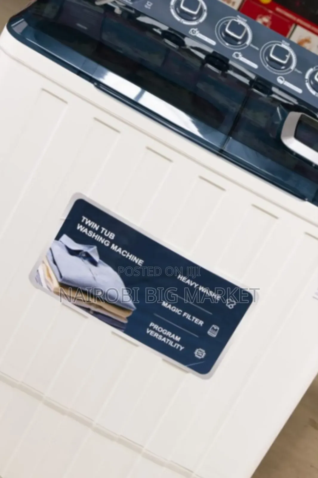 12kgs Euroken Twin Tub Washing Machine