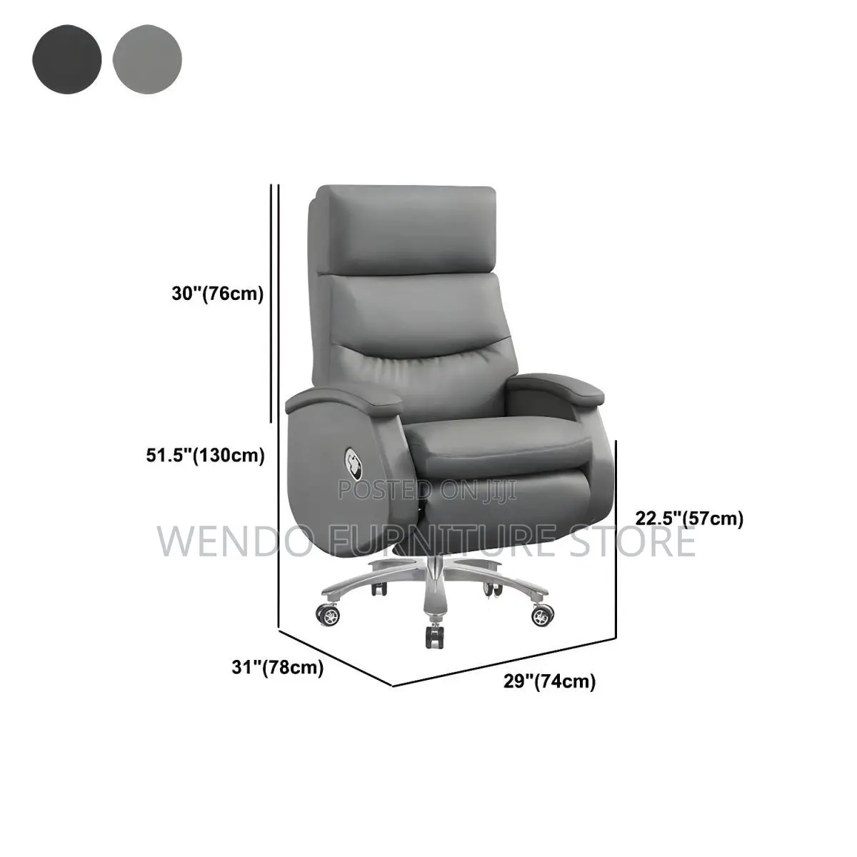 Office Chairs; Executive High Back Leather Office Command Seat