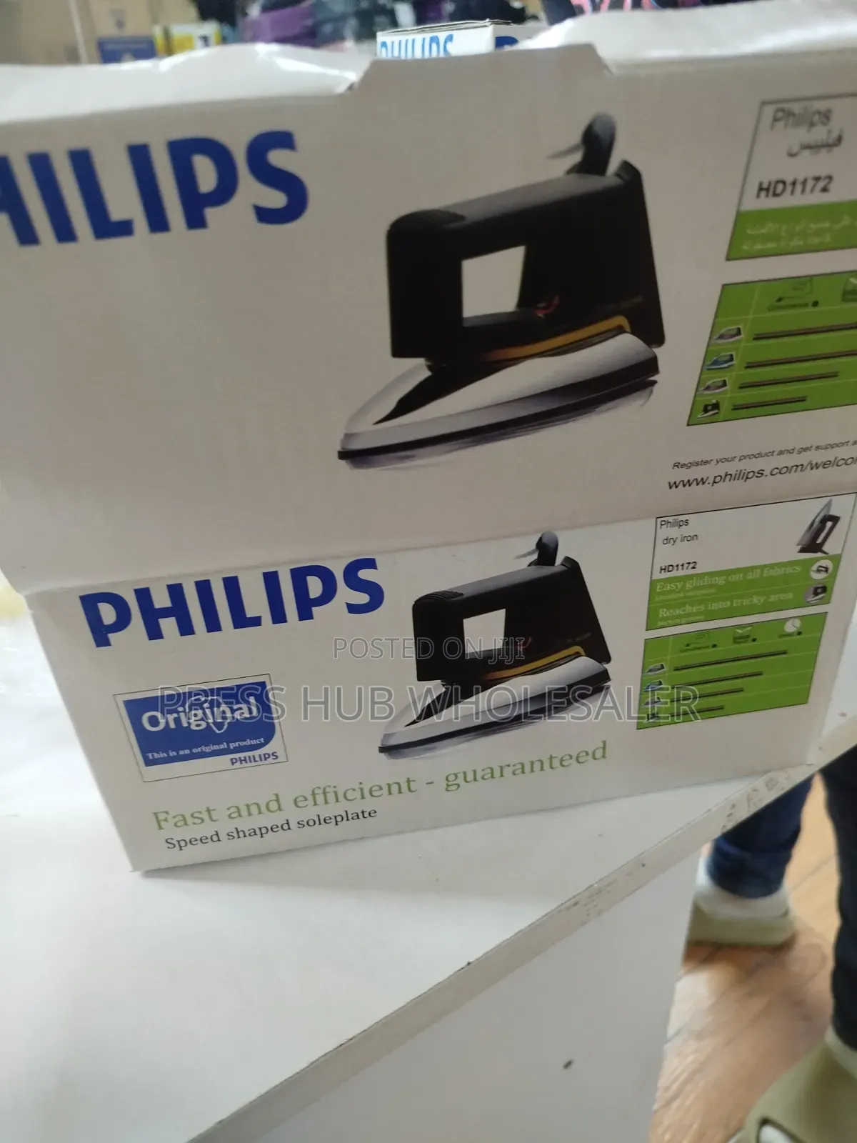 Philips HD1172 Electric Dry Iron Box.