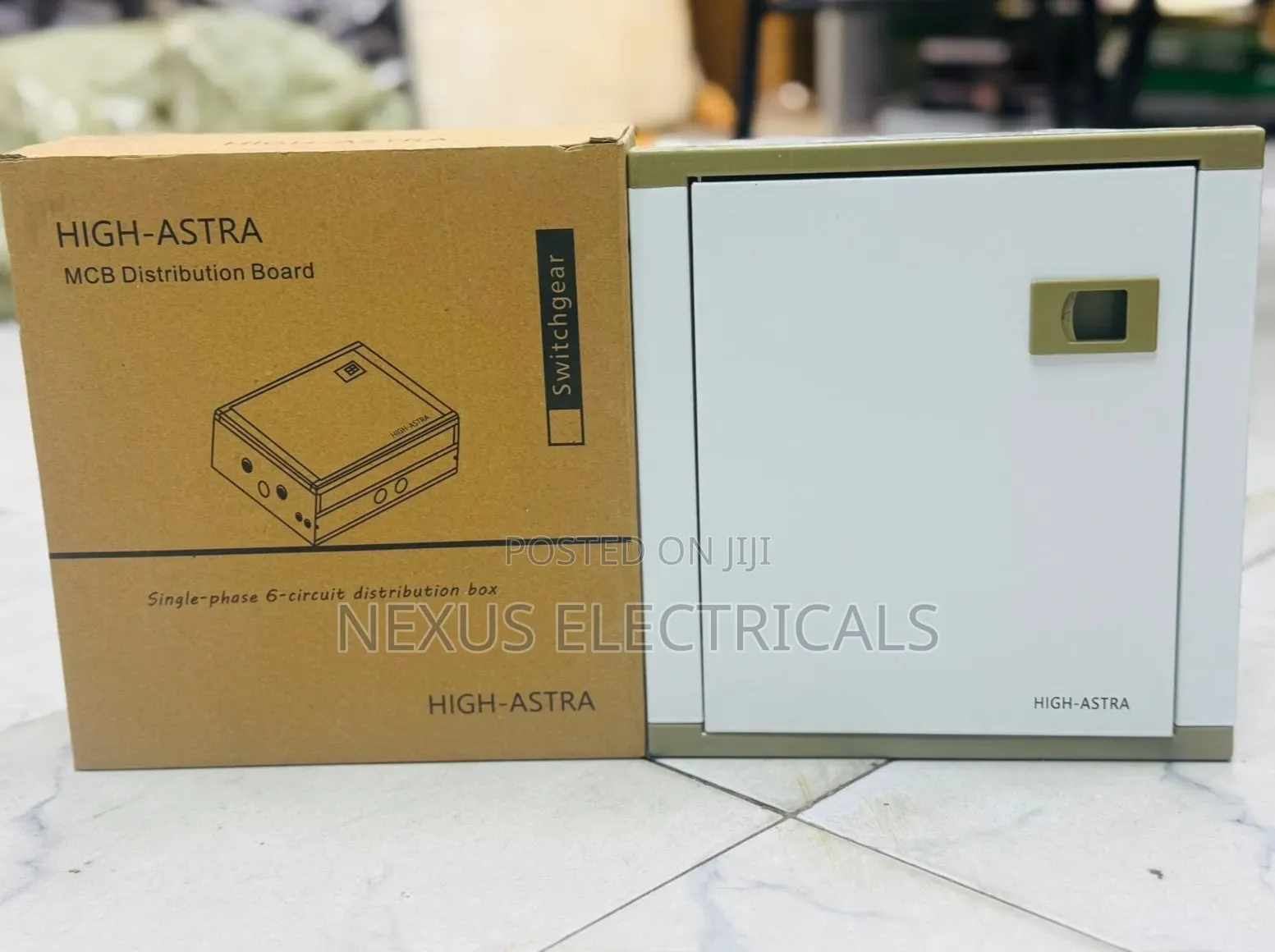 Consumer Unit 4way Metallic