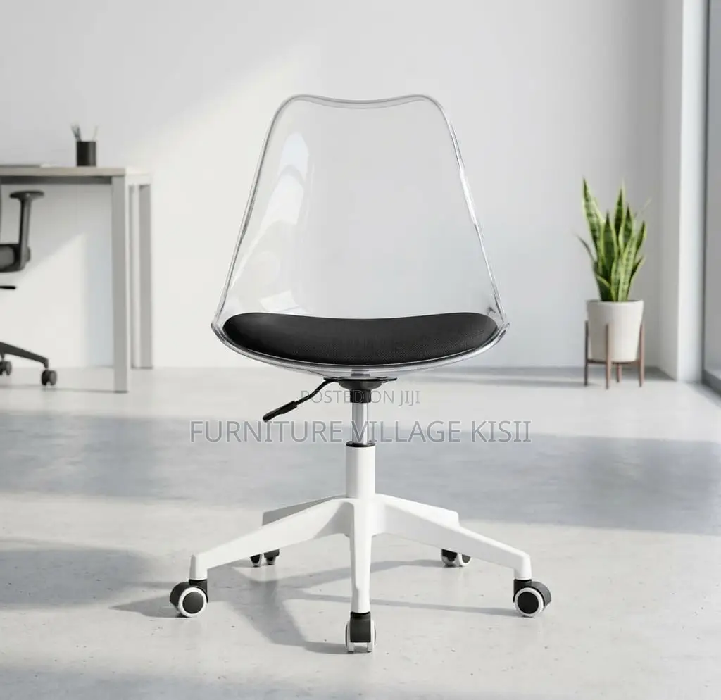 Home Furniture;padded Clear Eames Chair