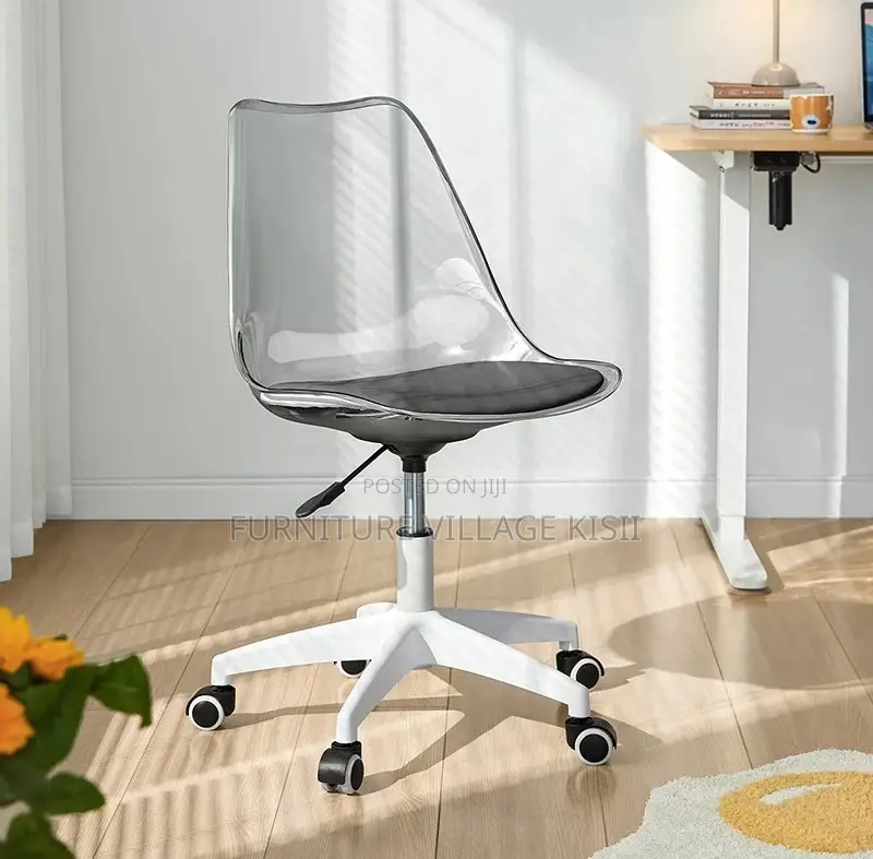 Home Furniture;padded Clear Eames Chair