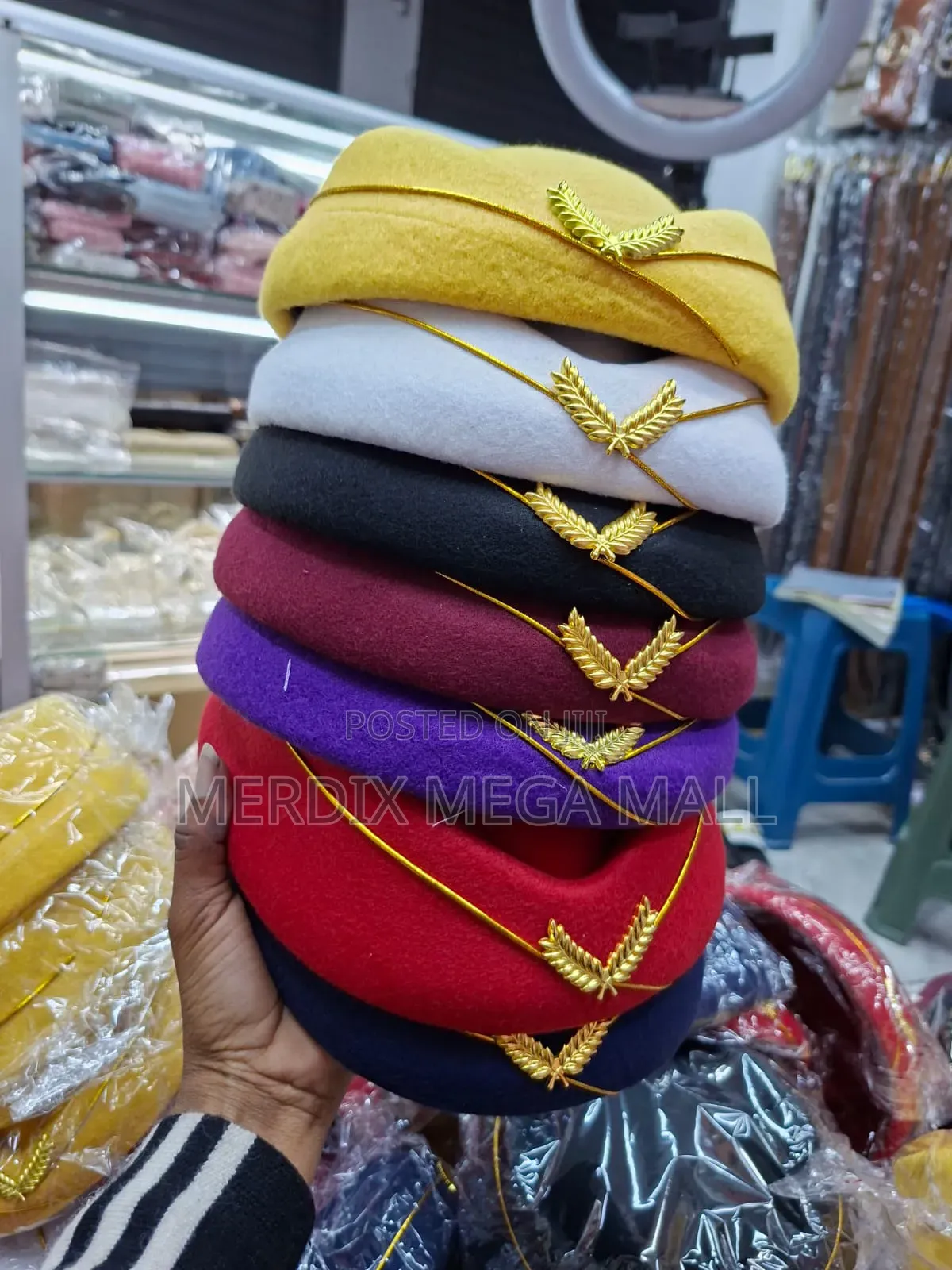 All Colour Stewardess/Air Hostess Hat,Stewardess