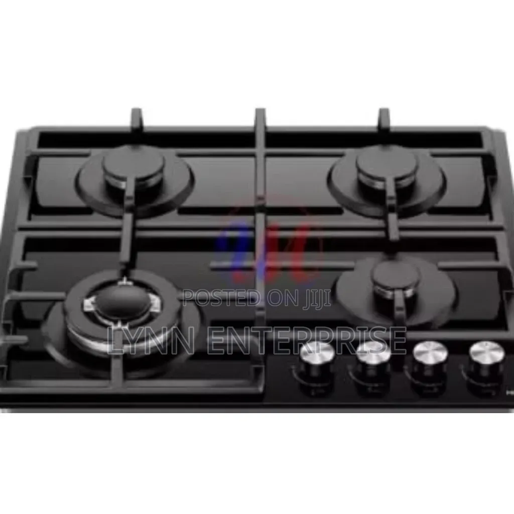 Hisense 60CM by 60CM ● 4 Burner Gas Hob ● Chinse Burner ..