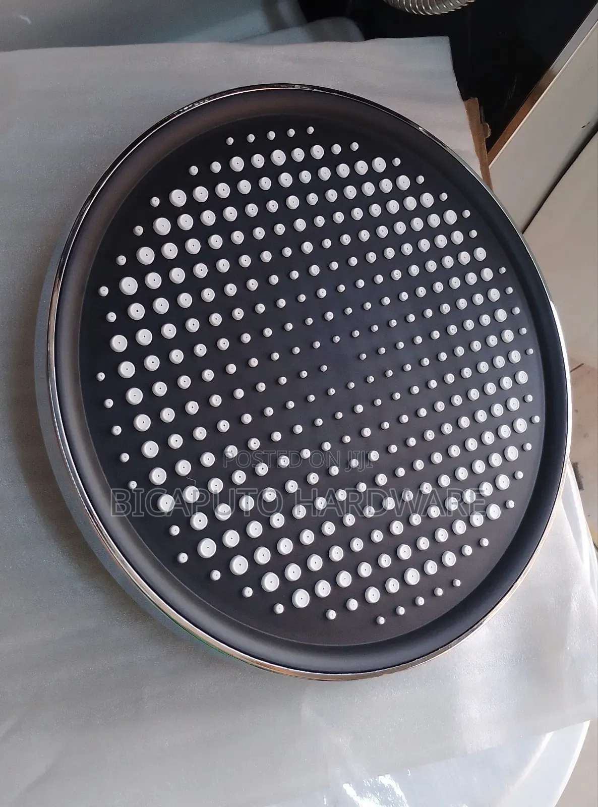 10inch Flower Shower Head Black