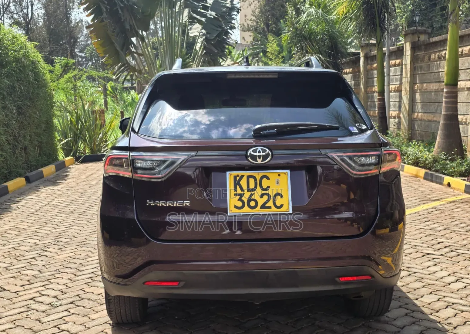 Toyota Harrier 2014 Maroon