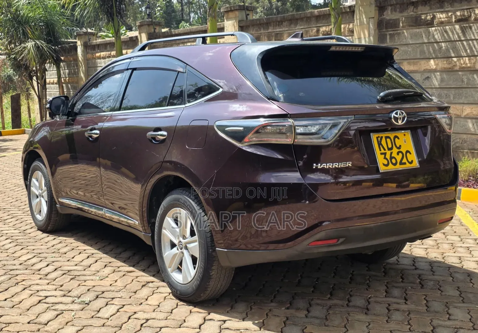 Toyota Harrier 2014 Maroon
