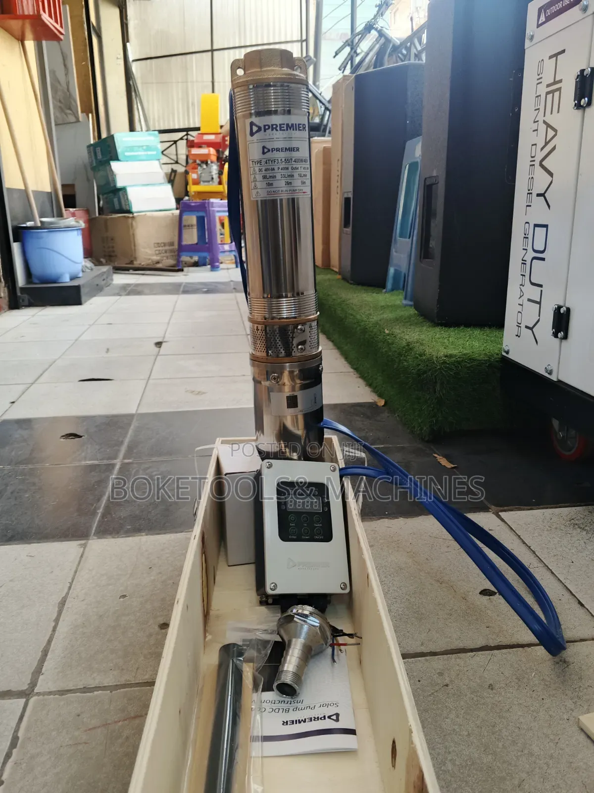 Premier 400watts 48V Submersible Water Pump With Controller