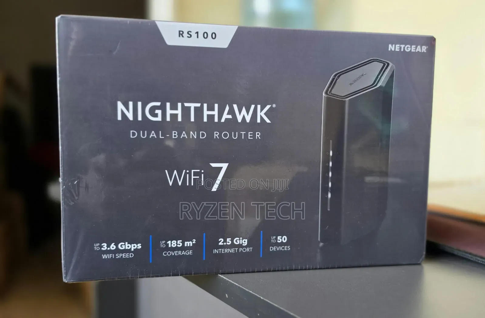 NetGear Nighthawk Rs100 Be3600 Dual-Band Wi-Fi 7 Router