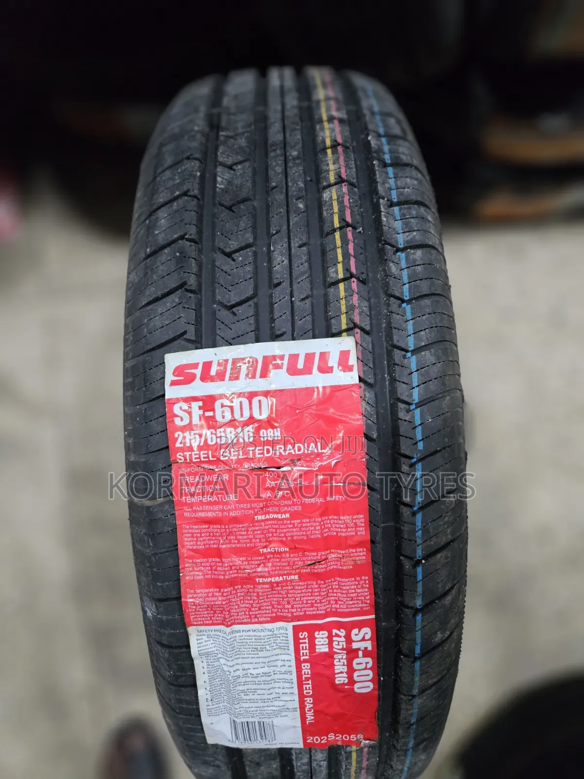 215/65r16 Sunfull Tyre