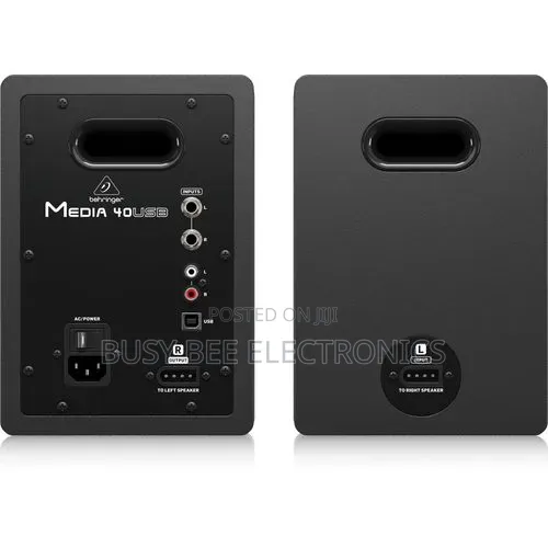 Behringer MEDIA 40USB 150W Bi-Amplified Studio Monitors With USB
