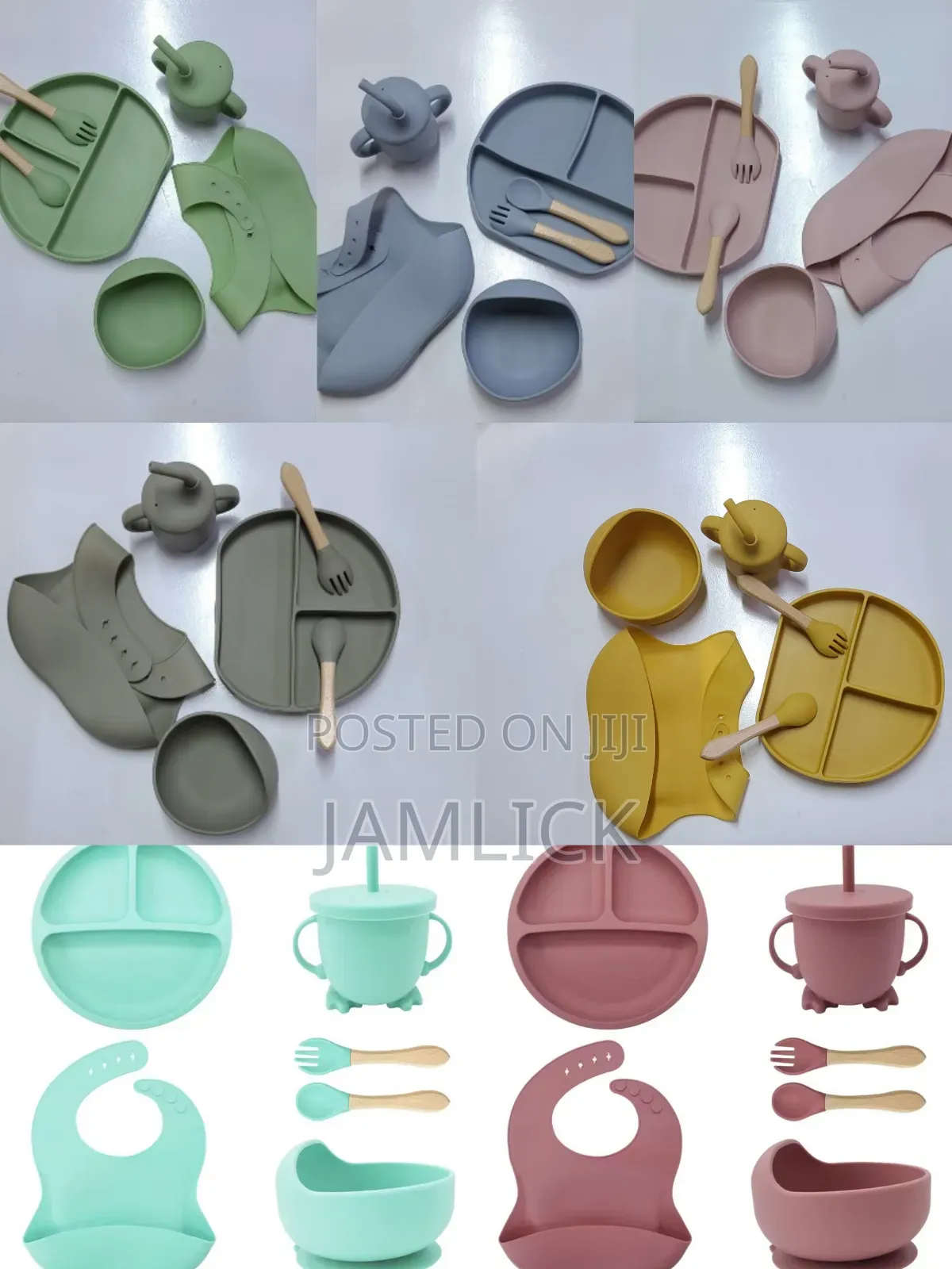 Silicone Baby Feeding Set — Hk