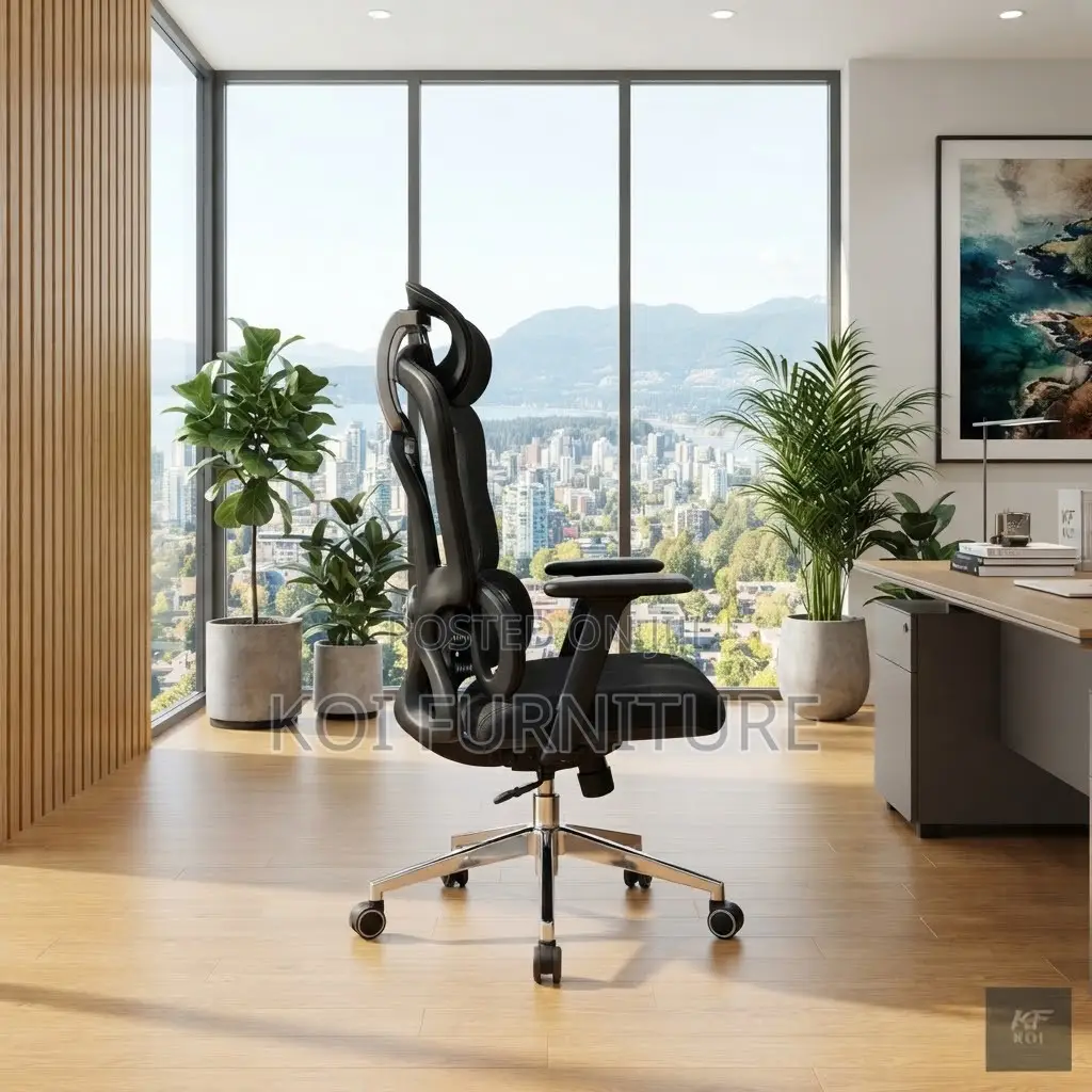 Office Chairs; Executive Dual Spine Support Orthopedic Chairs