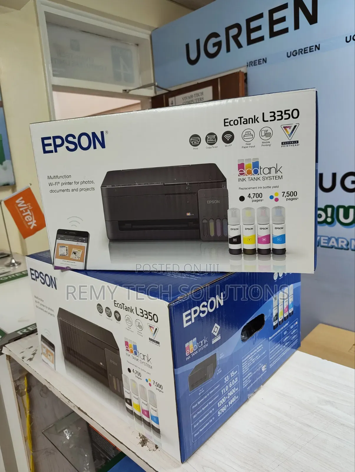 Epson EcoTank L3350 A4 Wi-Fi Aio Tank Printer