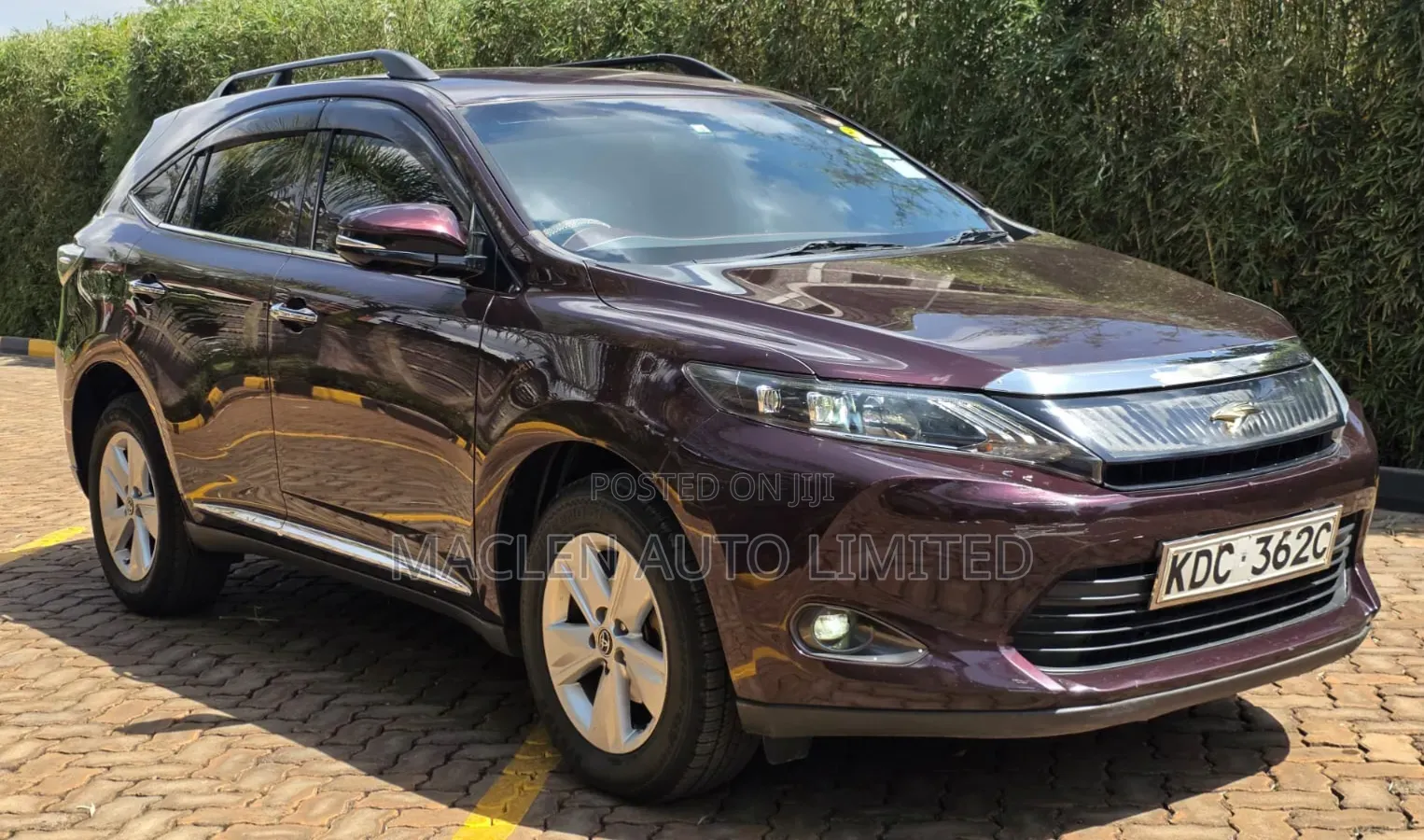 Toyota Harrier 2014 Purple