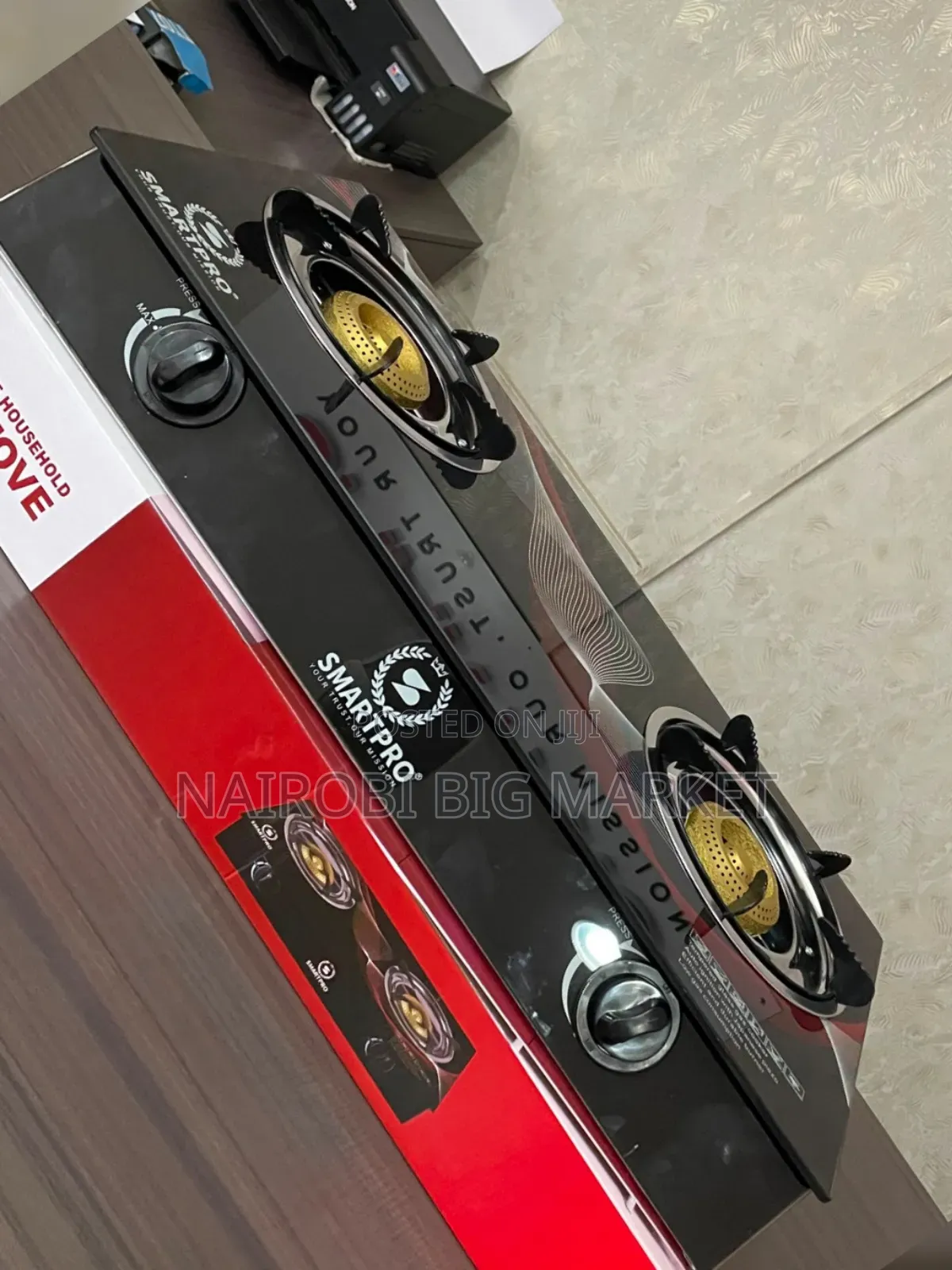Smartpro 2 Burner Glass Top