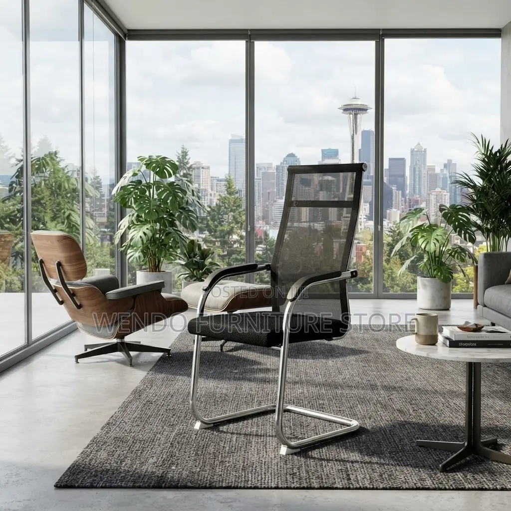 Office Chairs; Breathable Mesh Office Chairs for Visitors
