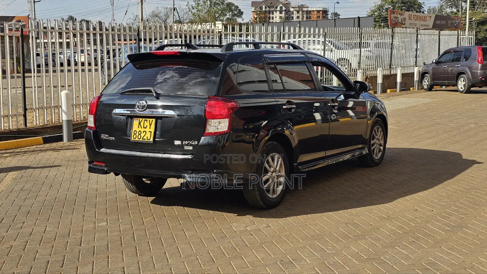 Toyota Corolla Fielder 2012 Black
