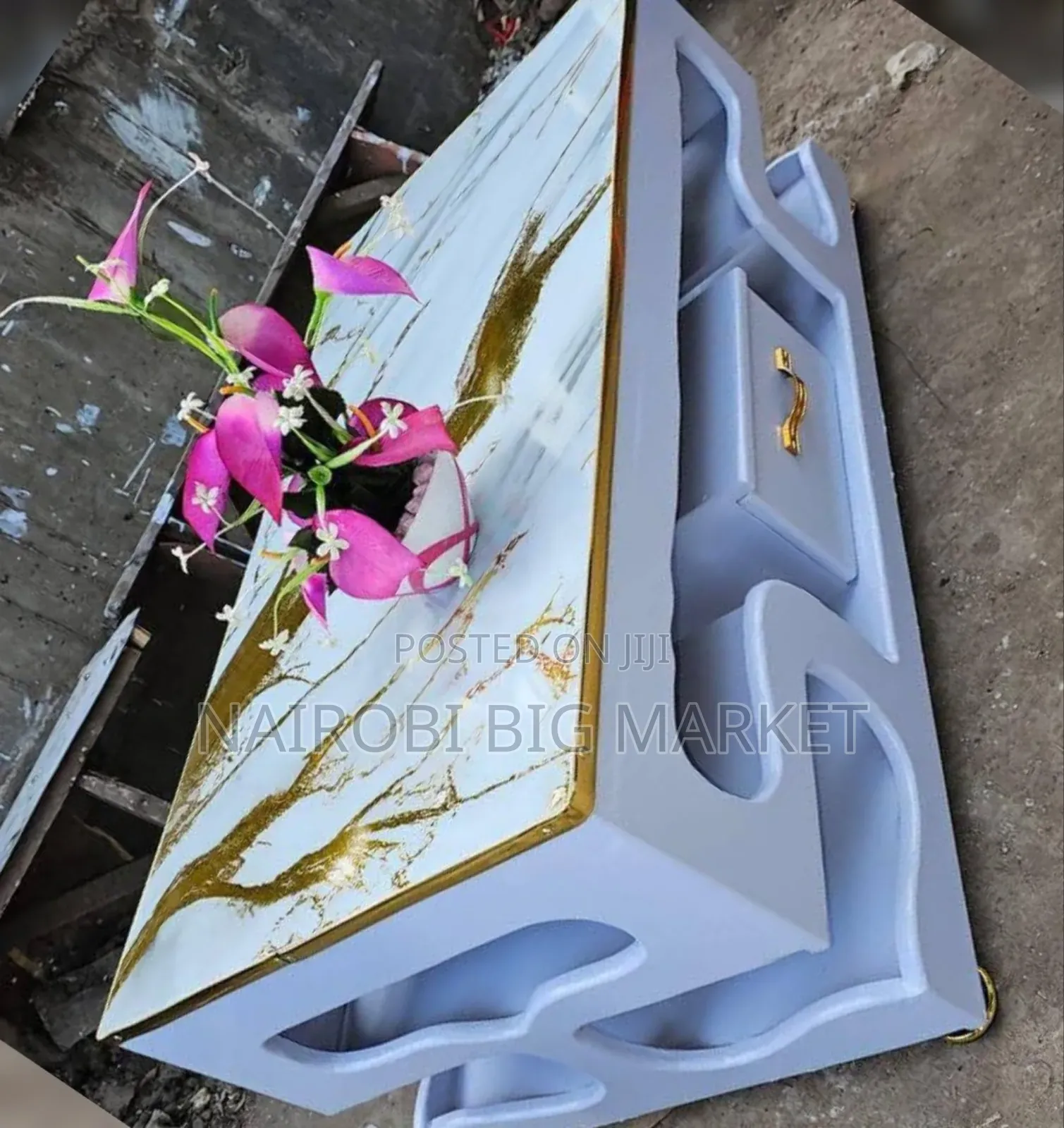 Executive White Coffee Table