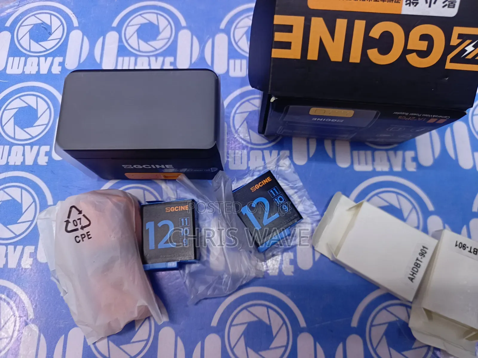 Go Pro 2 Battery and Charger Combo:Fits Hero 9,10,11 and 12