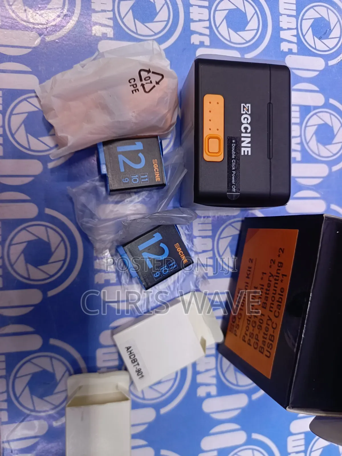 Go Pro 2 Battery and Charger Combo:Fits Hero 9,10,11 and 12