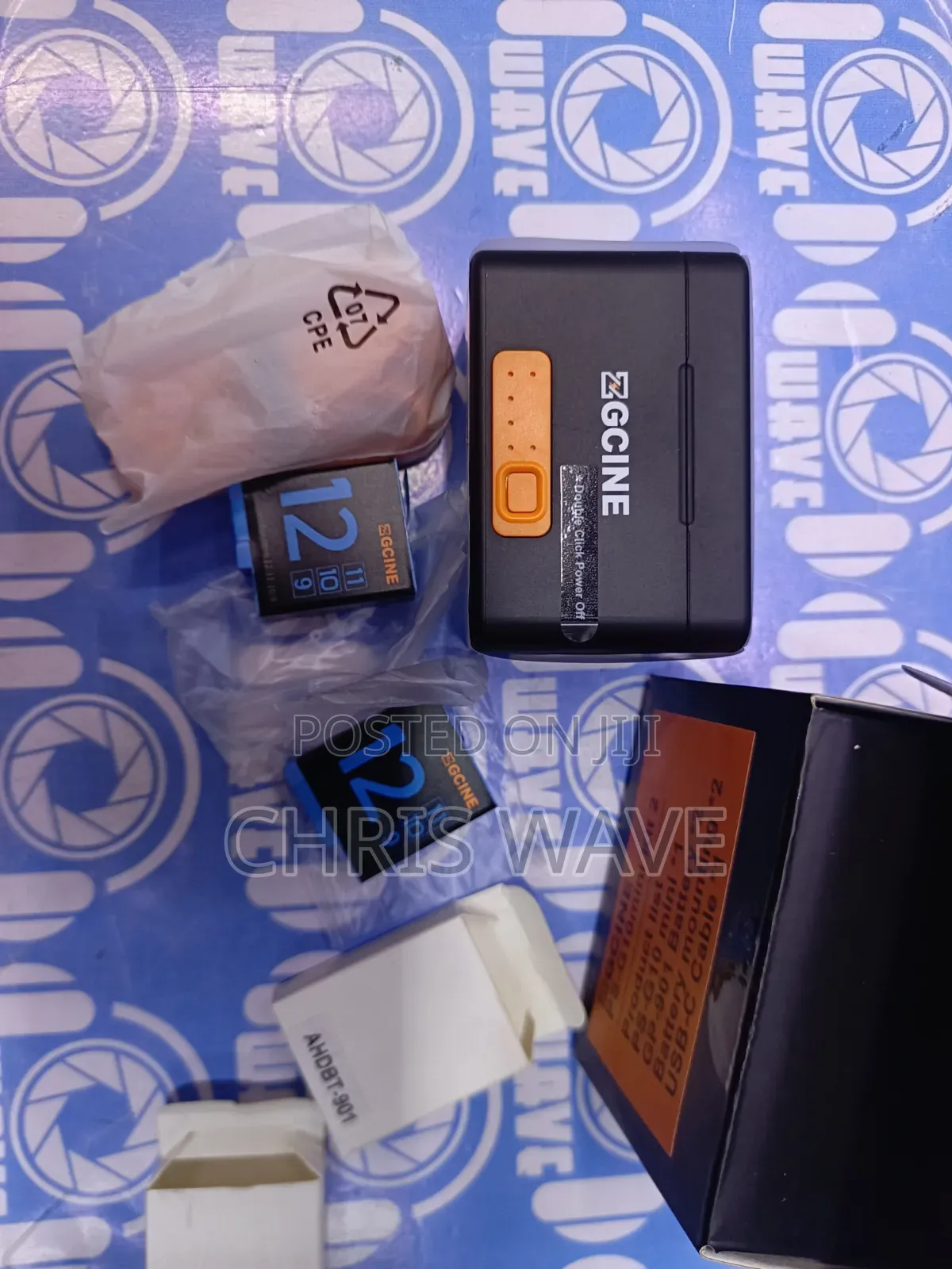 Go Pro 2 Battery and Charger Combo:Fits Hero 9,10,11 and 12