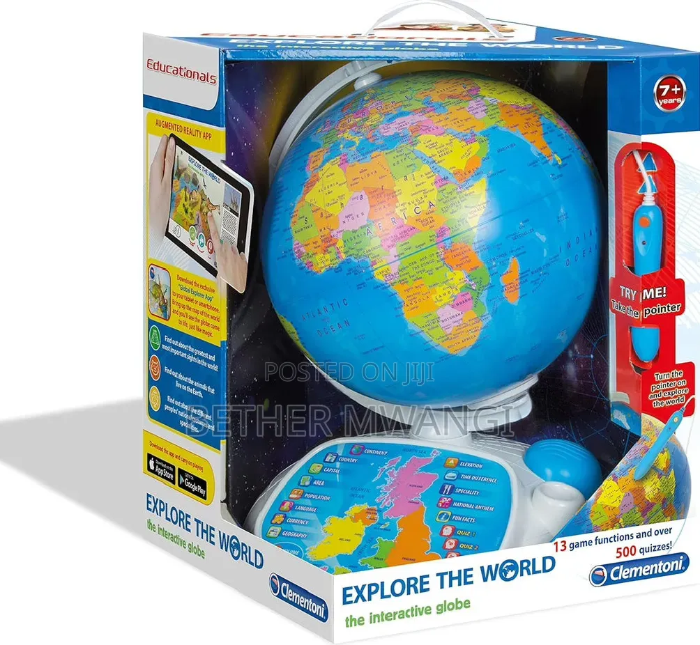 My First Interactive Digital Globe