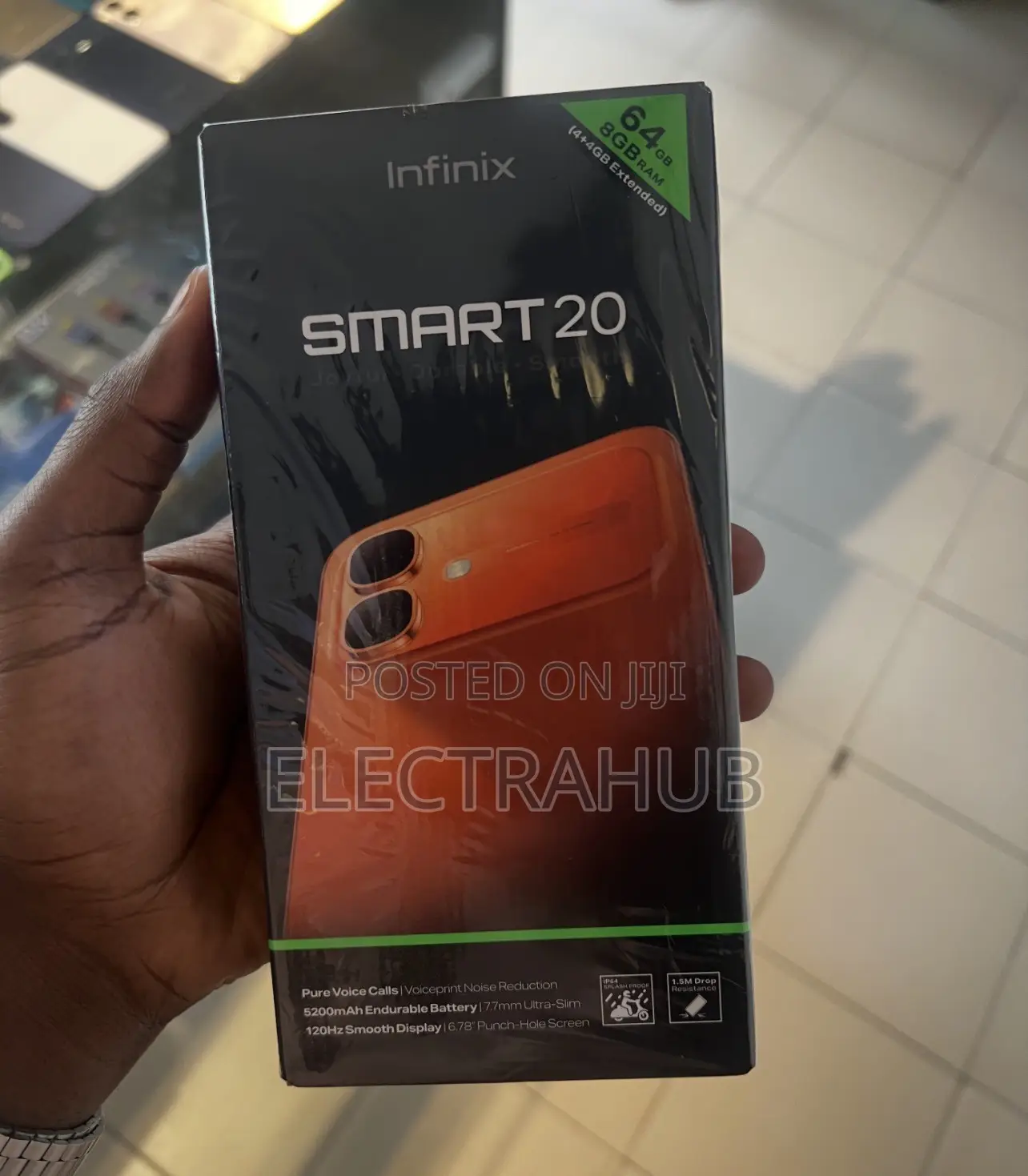New Infinix Smart 20 64 GB Black