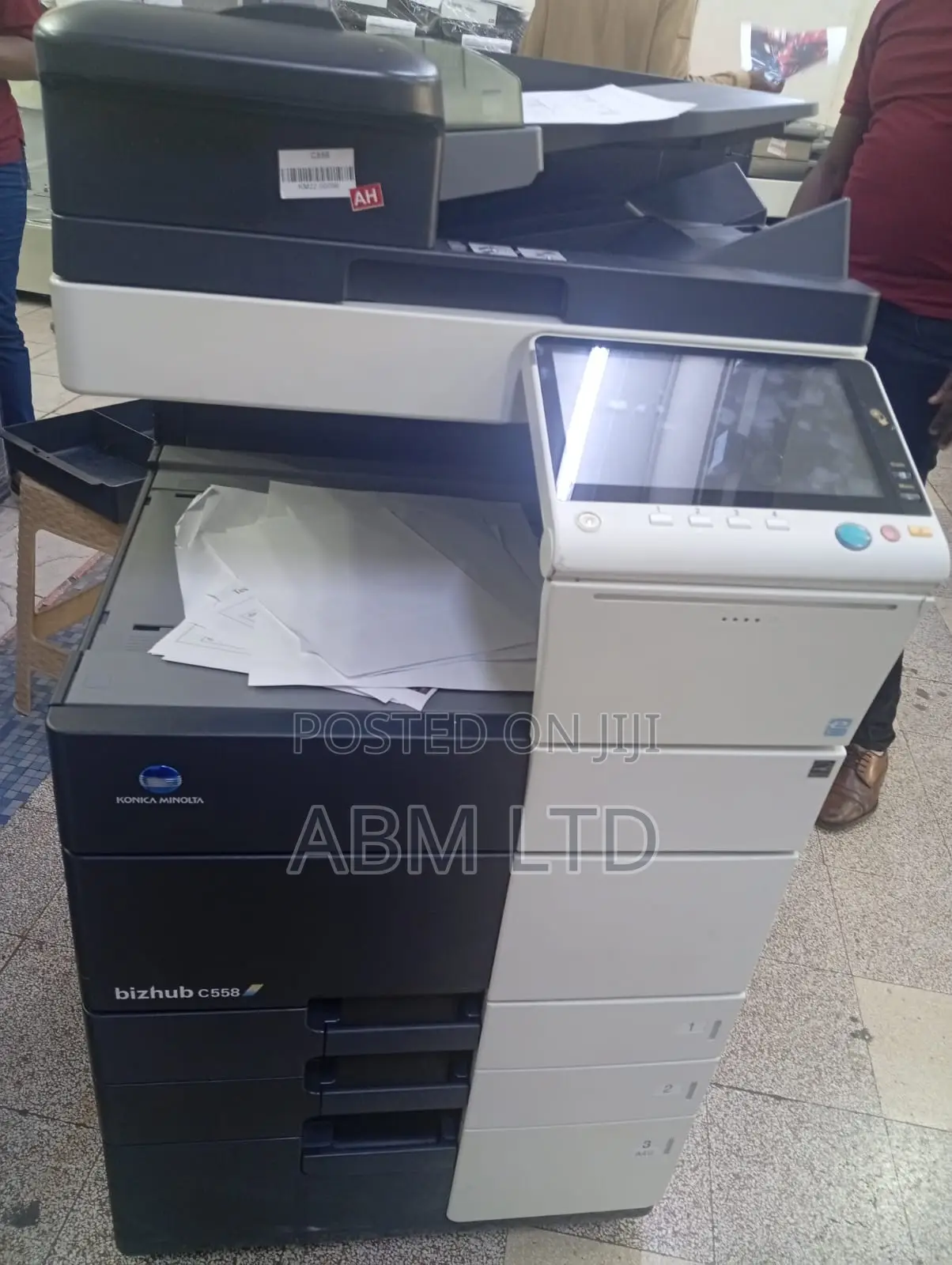 Konica Minolta C558 Color Laser MFP- With Long Life Components