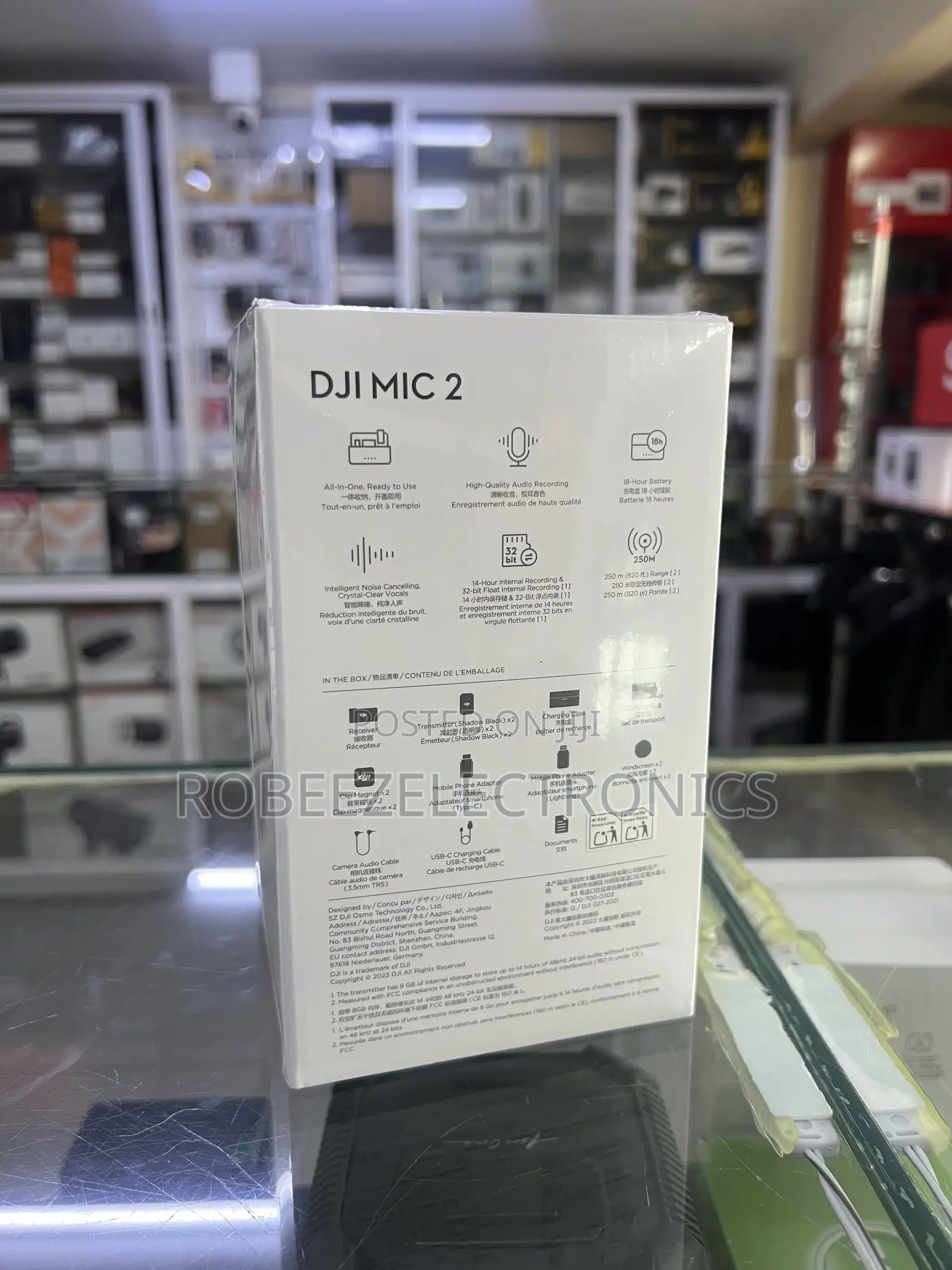 DJI Mic 2-Person Compact Wireless Microphone for Camera & Smartphone