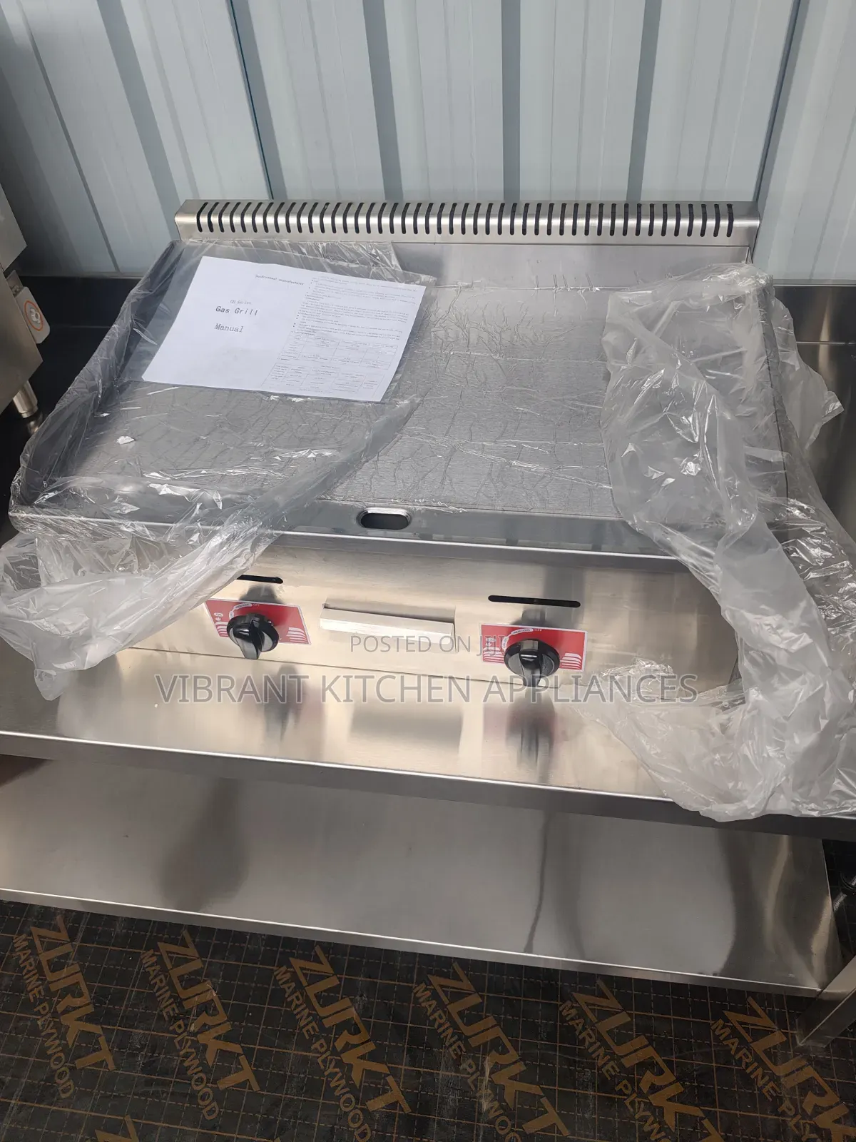 Imported Gas Flat Grill – Commercial