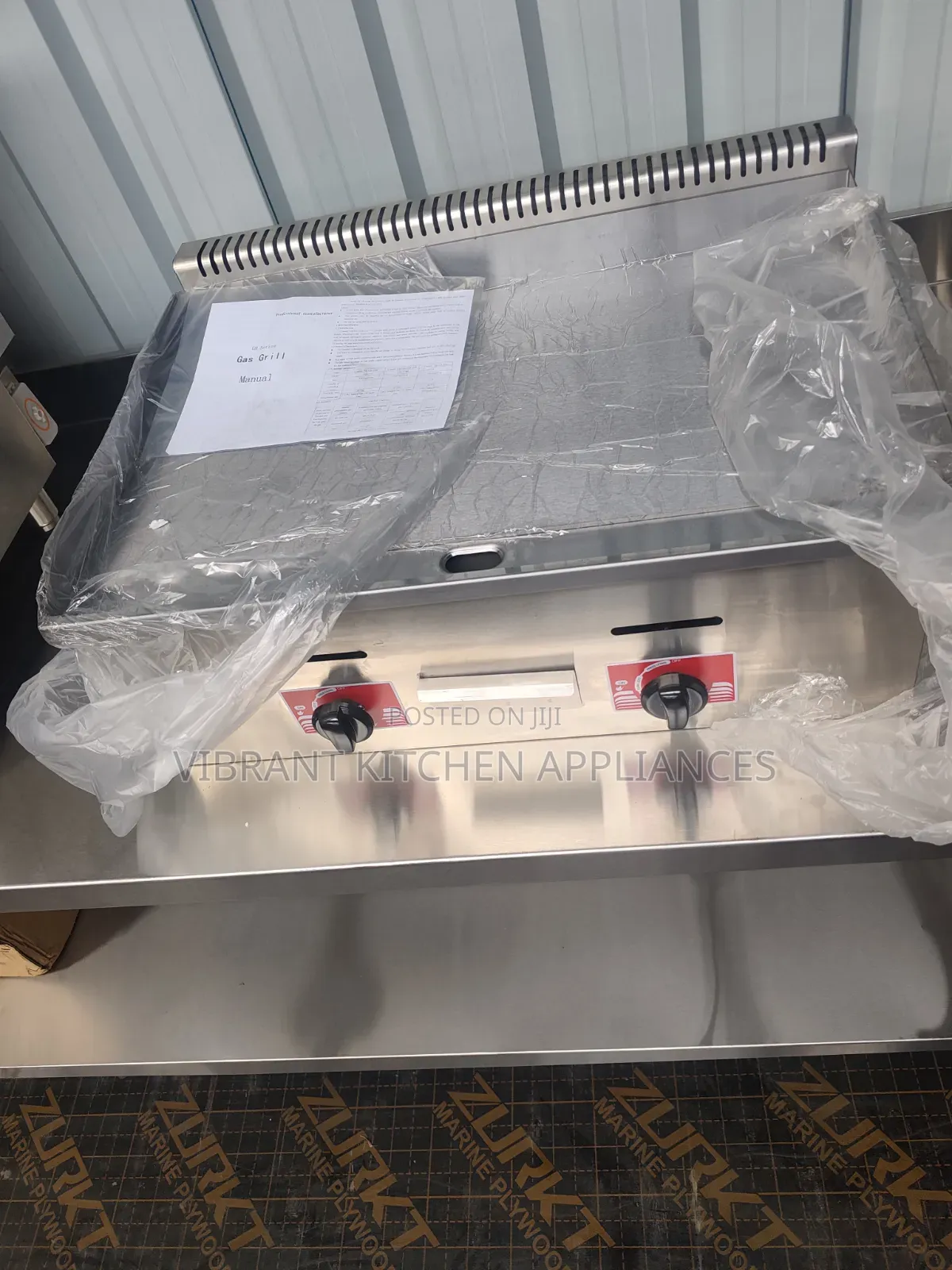 Imported Gas Flat Grill – Commercial