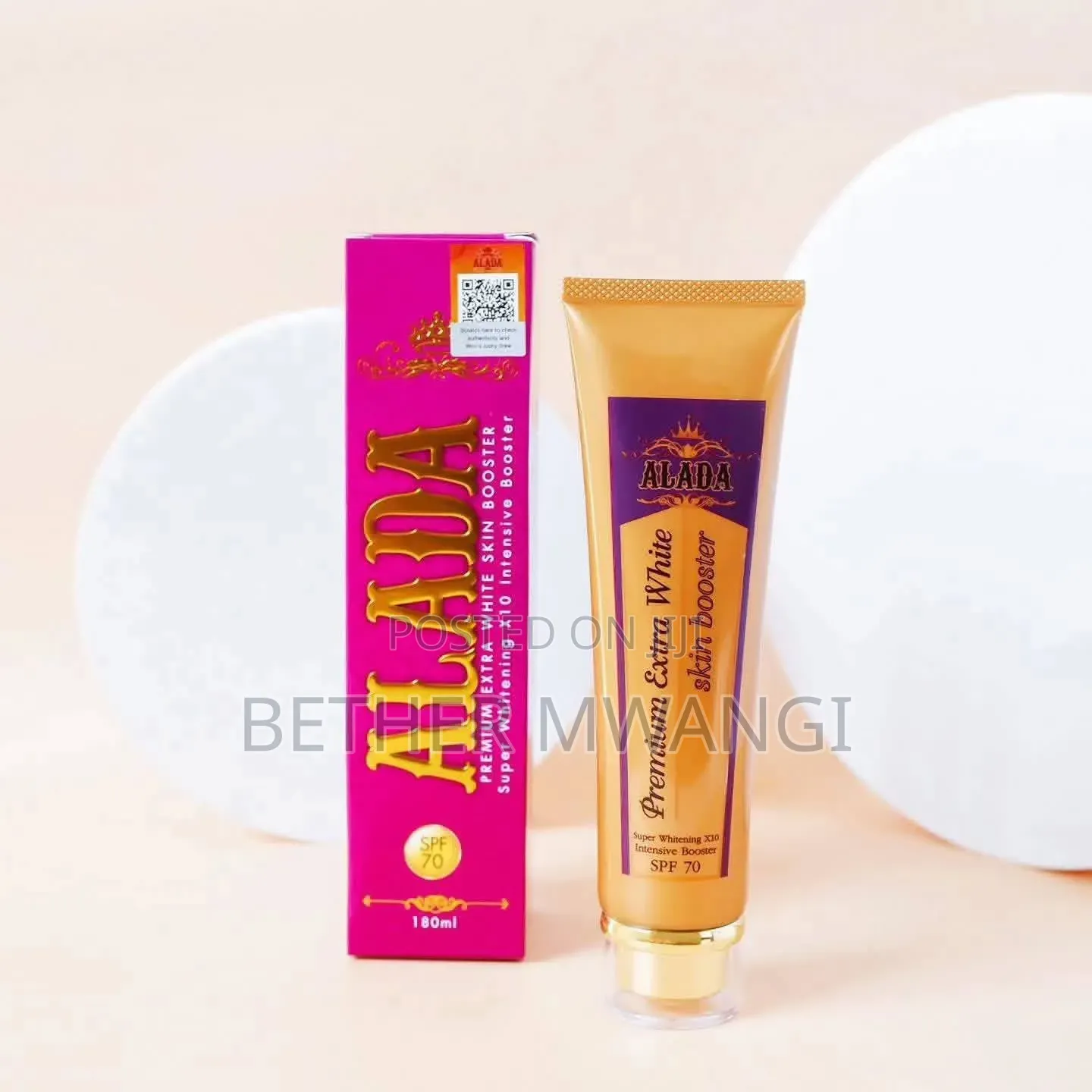 Alada Premium Extra White Skin Booster Cream With SPF 70++ in Kenya