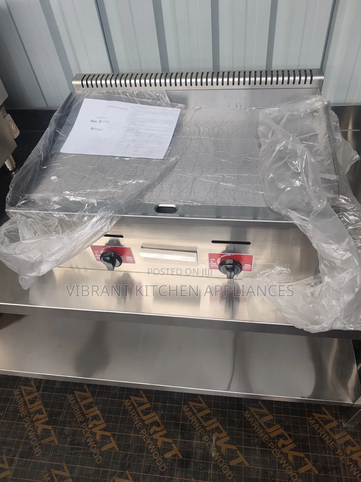Imported Gas Flat Grill – Commercial