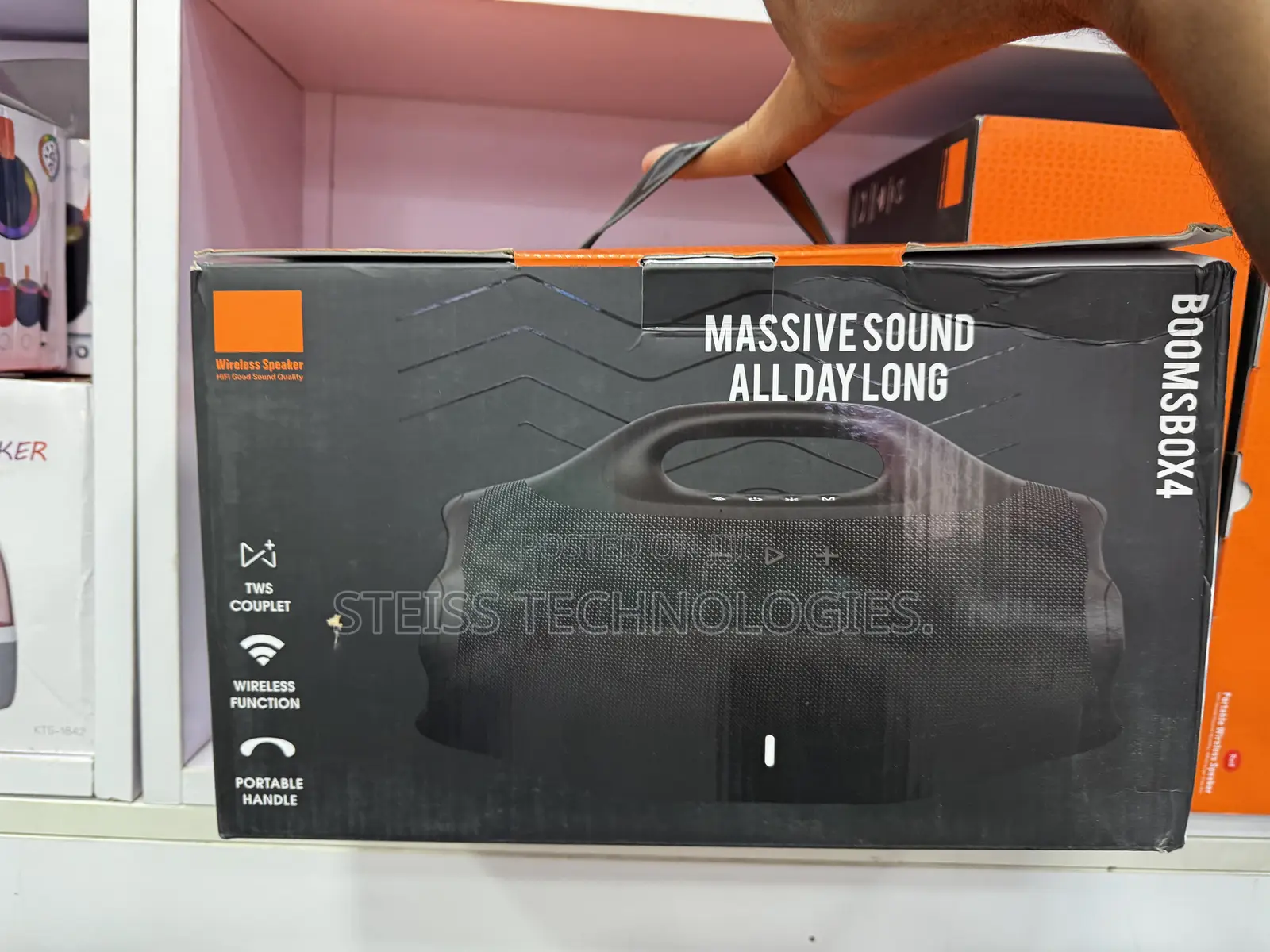 Wireless Portable Speaker Boombox 4