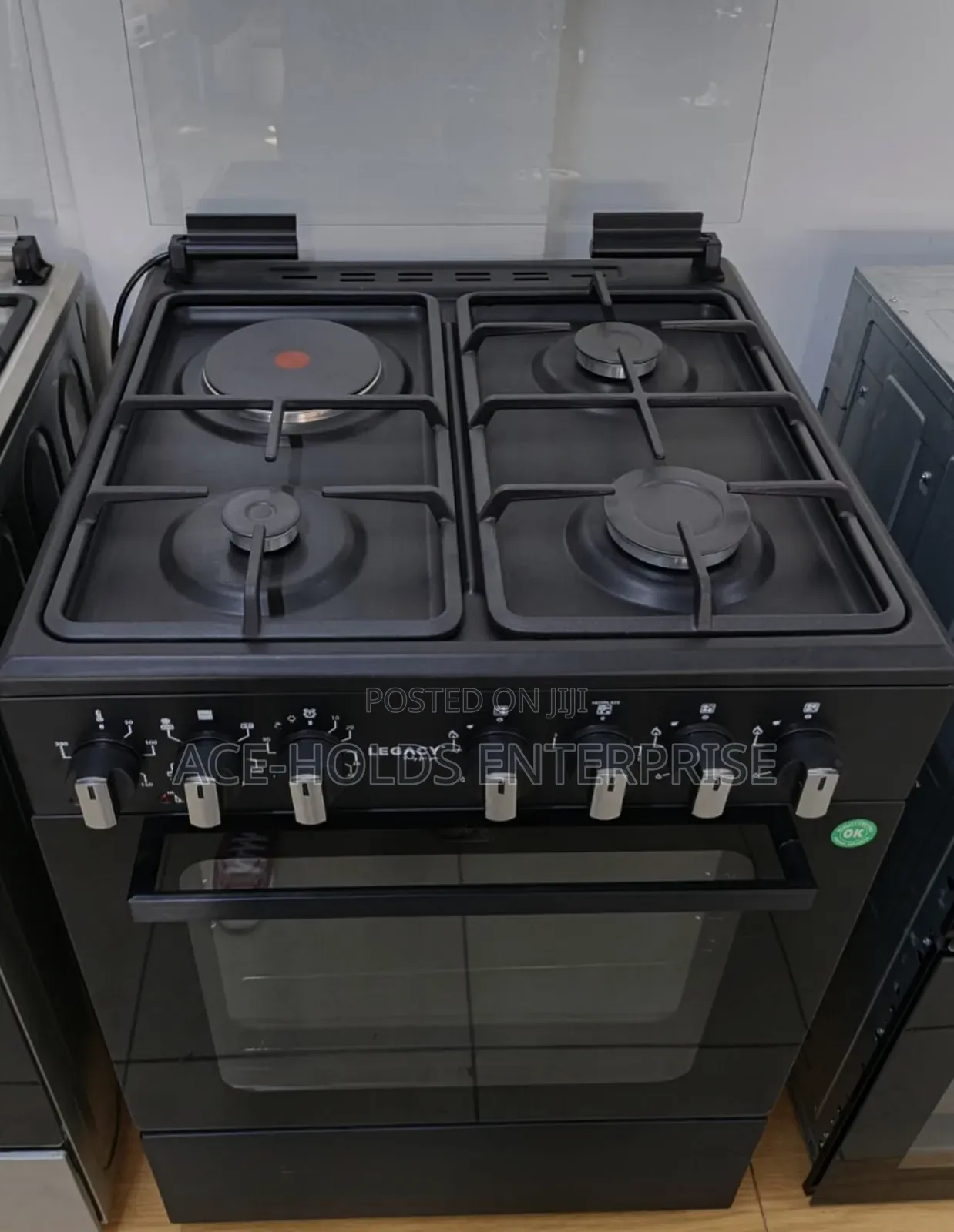 60*60 Legacy 3+1 - Heavy Cast Iron Grill, Jet Valve & Turbo Fan