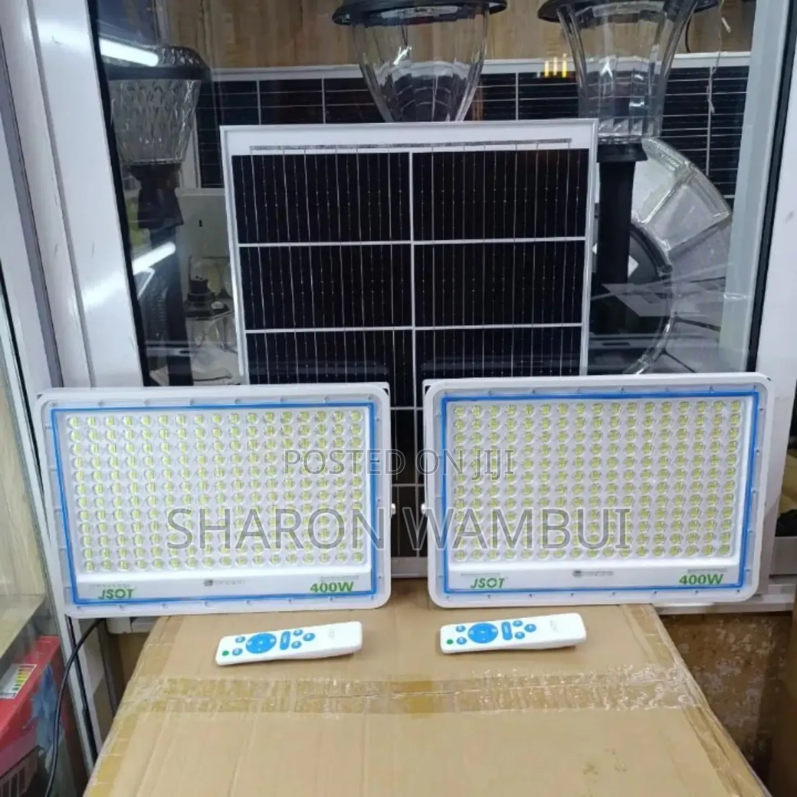 400W+400W 2 in 1 Solar Floodlight/2in1 400W Solar Floodlight