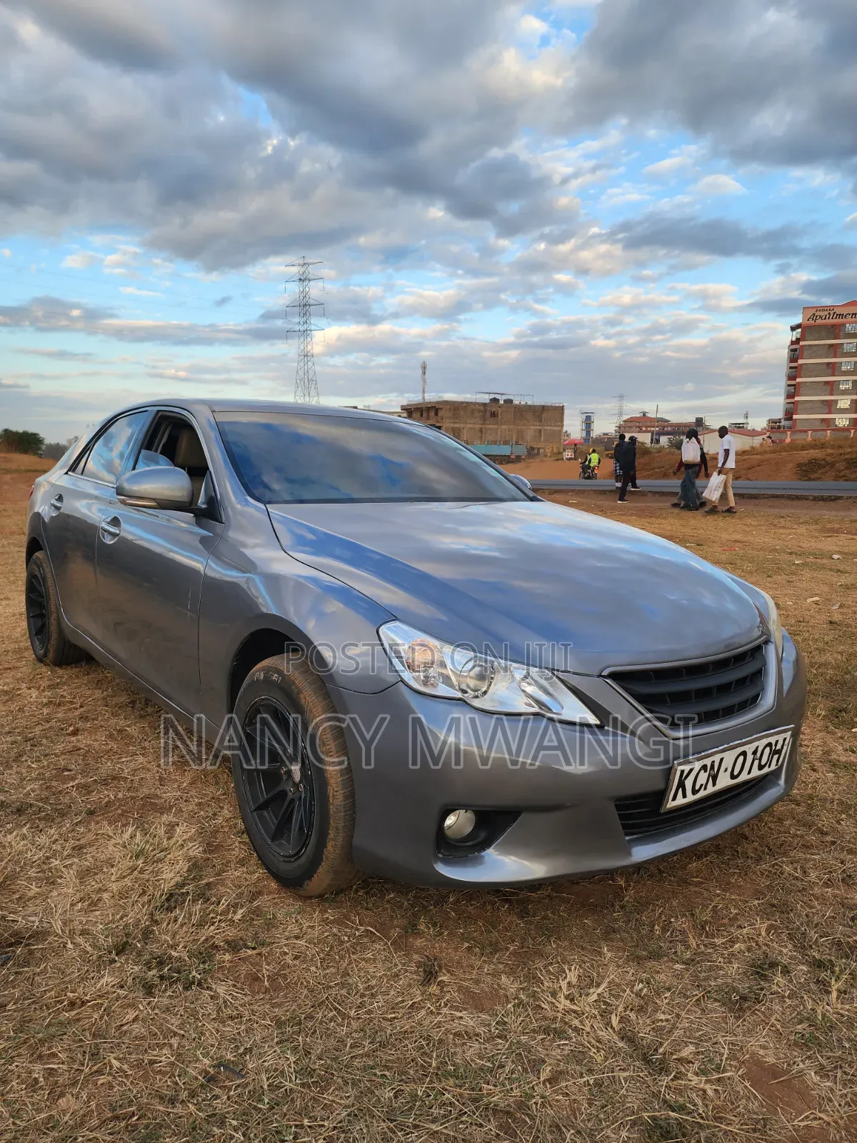 Toyota Mark X 2011 Gray