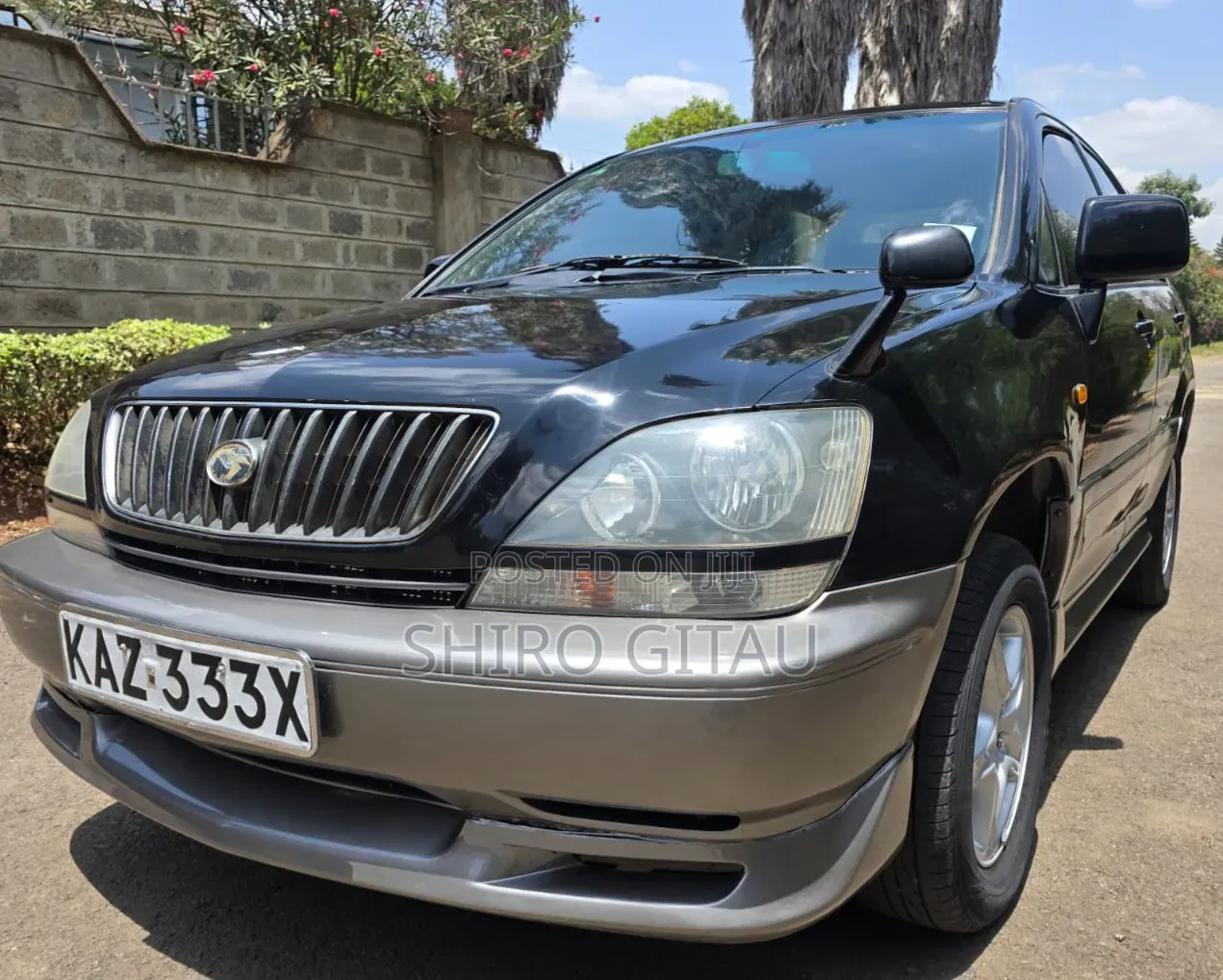 Toyota Harrier 2002 Green