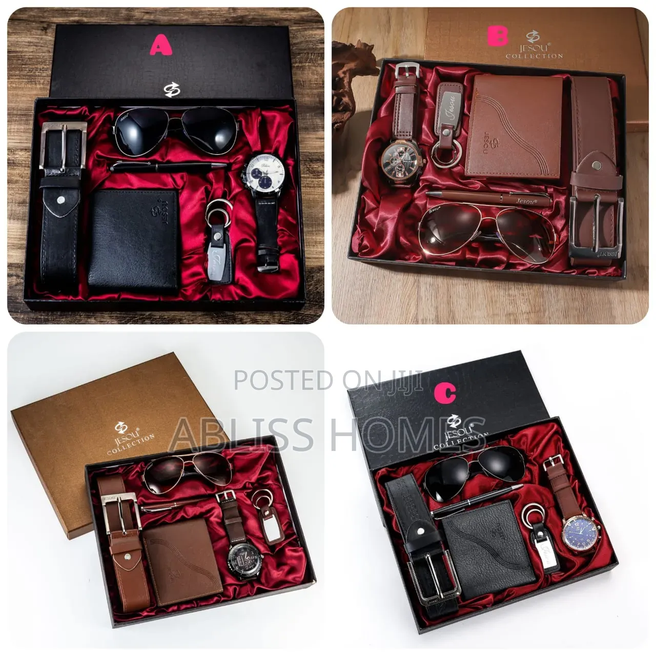 6 in 1 Hot Fashion Jesou Men's Gift Set Exquisite Packaged*