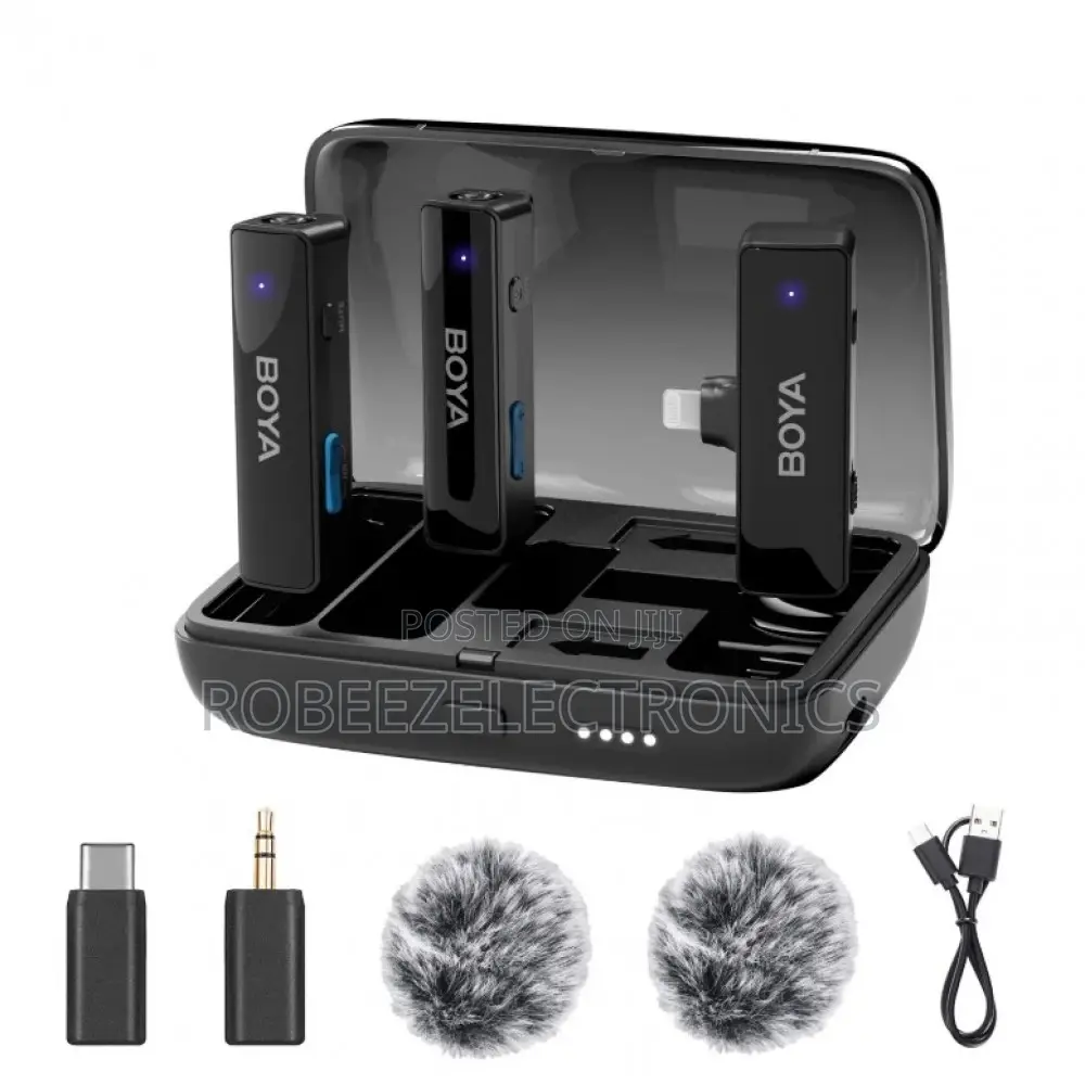 BOYA BOYALINK 2-Person Wireless Microphone System (2.4 GHz)