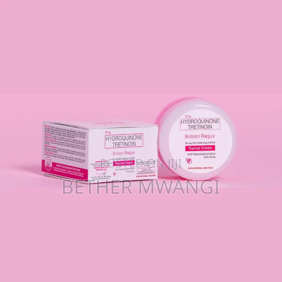 Brilliant Rejuv Topical Cream + Toner With Hydroquinon and Tretinoin