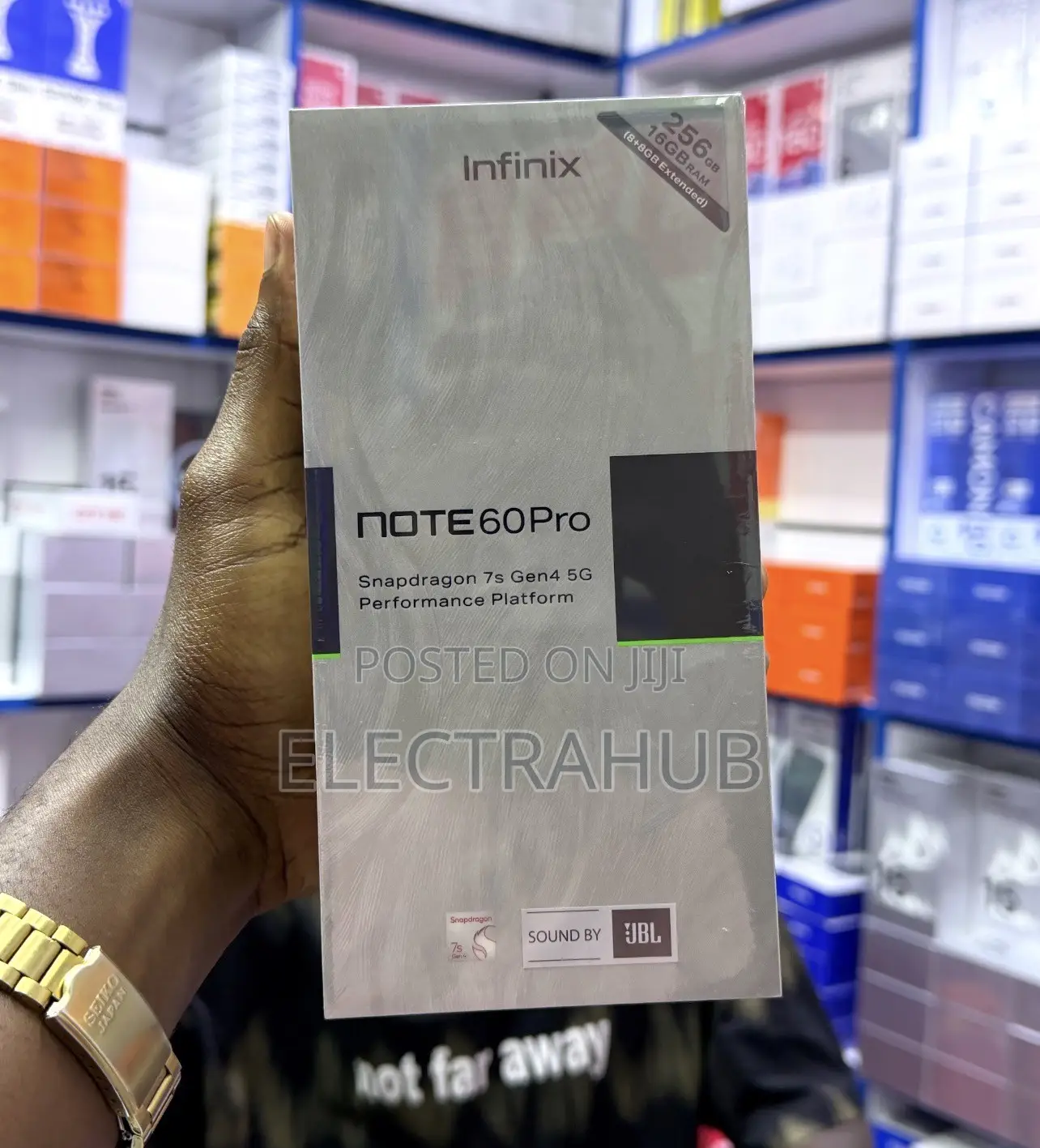 New Infinix Note 60 Pro 256 GB Gray