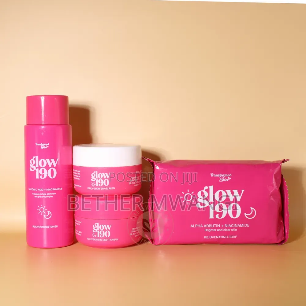 Transformed Skin - Glow 190 Rejuvenating Set in Kenya