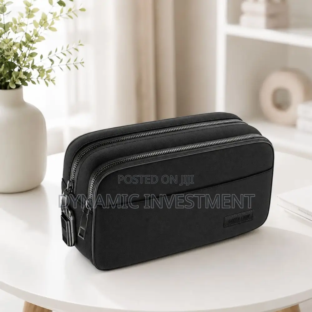 Green Lion Smart Fingerprint Lock Bag – Anti Theft Travel Bag Pouch
